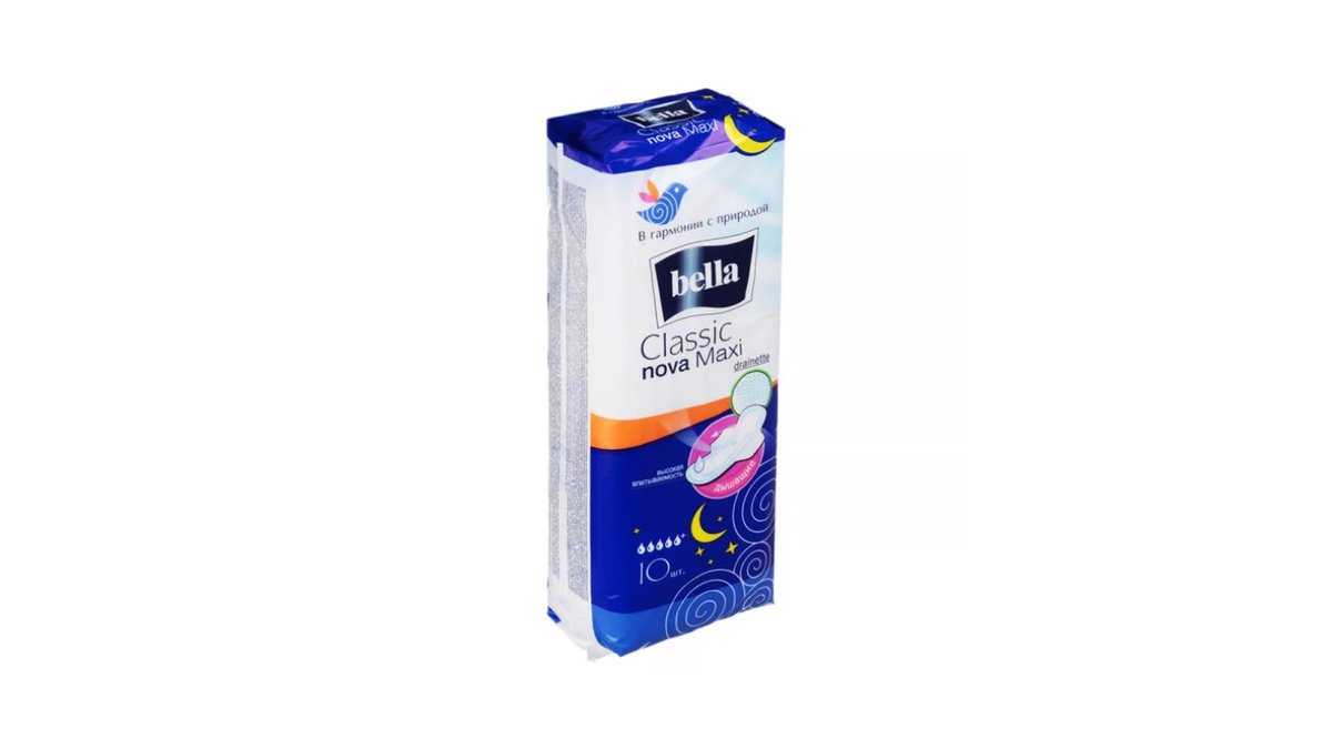 Bella Classic Nova Maxi Прокладки Польша 10 шт