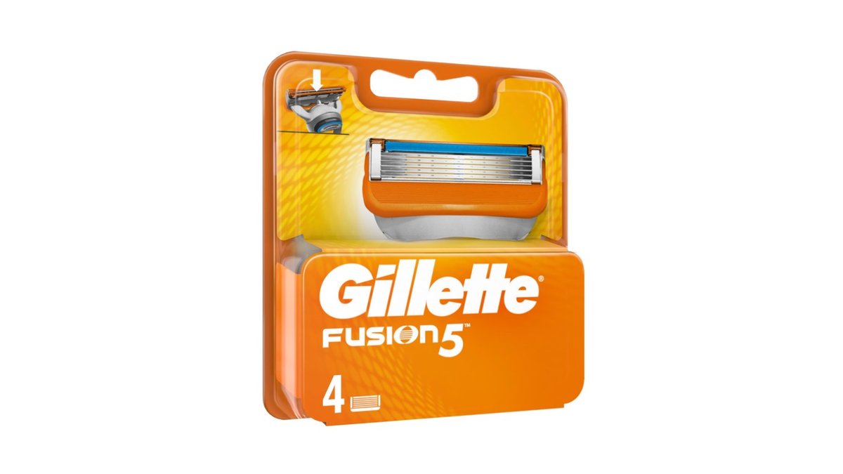 Кассеты для станка Gillette Fusion 4 шт