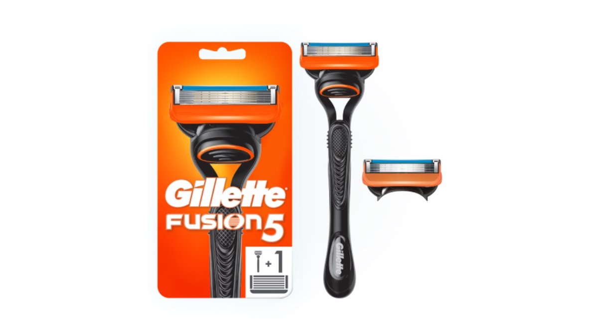 Станок для бритья Gillette Fusion 2 кассеты