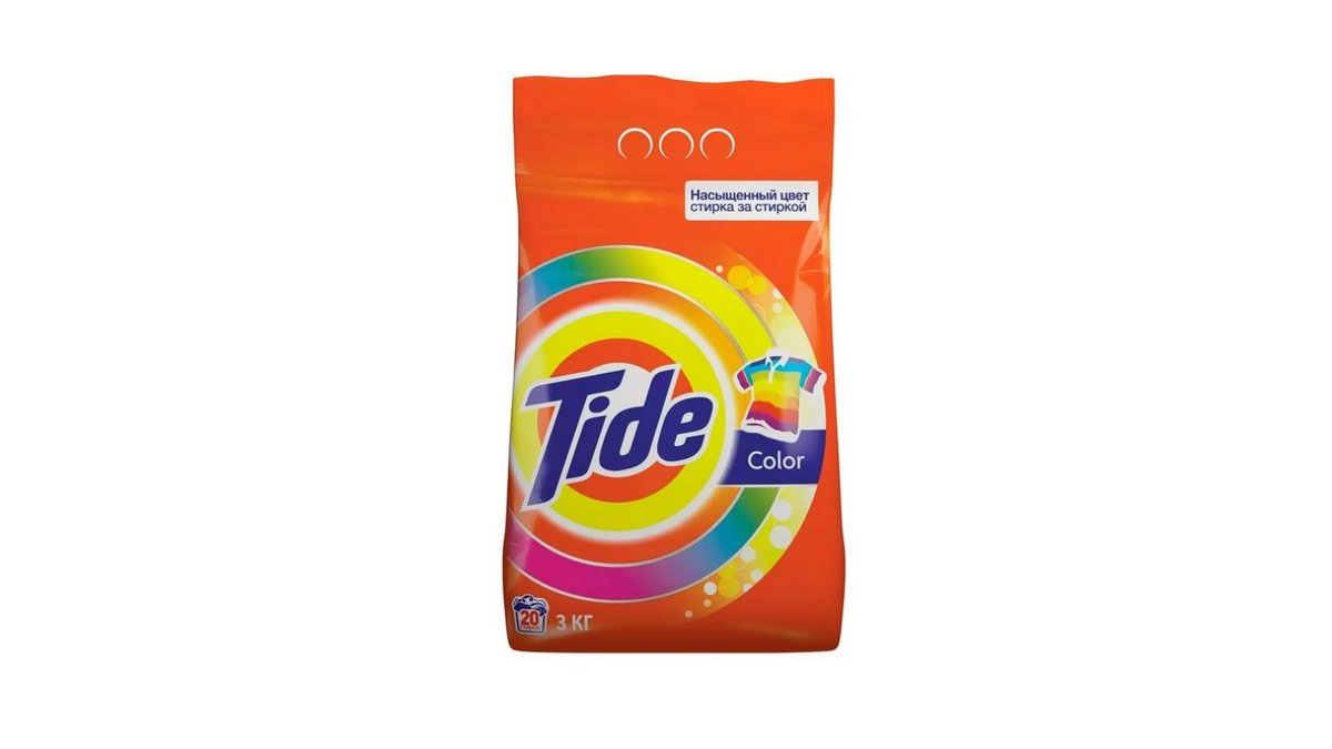 Порошок для стирки Tide автомат Color 3 кг