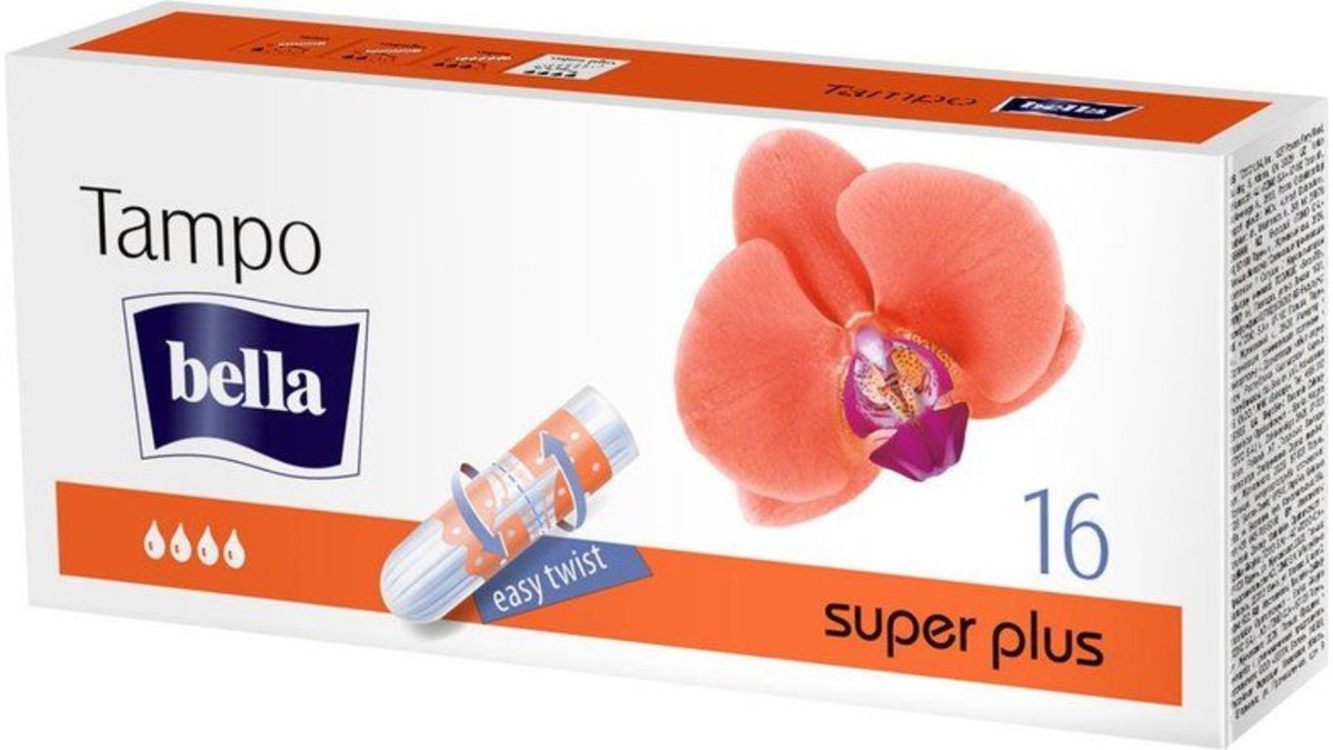 Тампоны Bella Premium Comfort Super Plus A16 без аппликатора