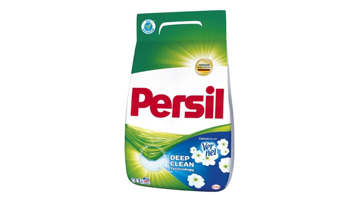 Порошок стиральный persil свеж от vernel 3000г