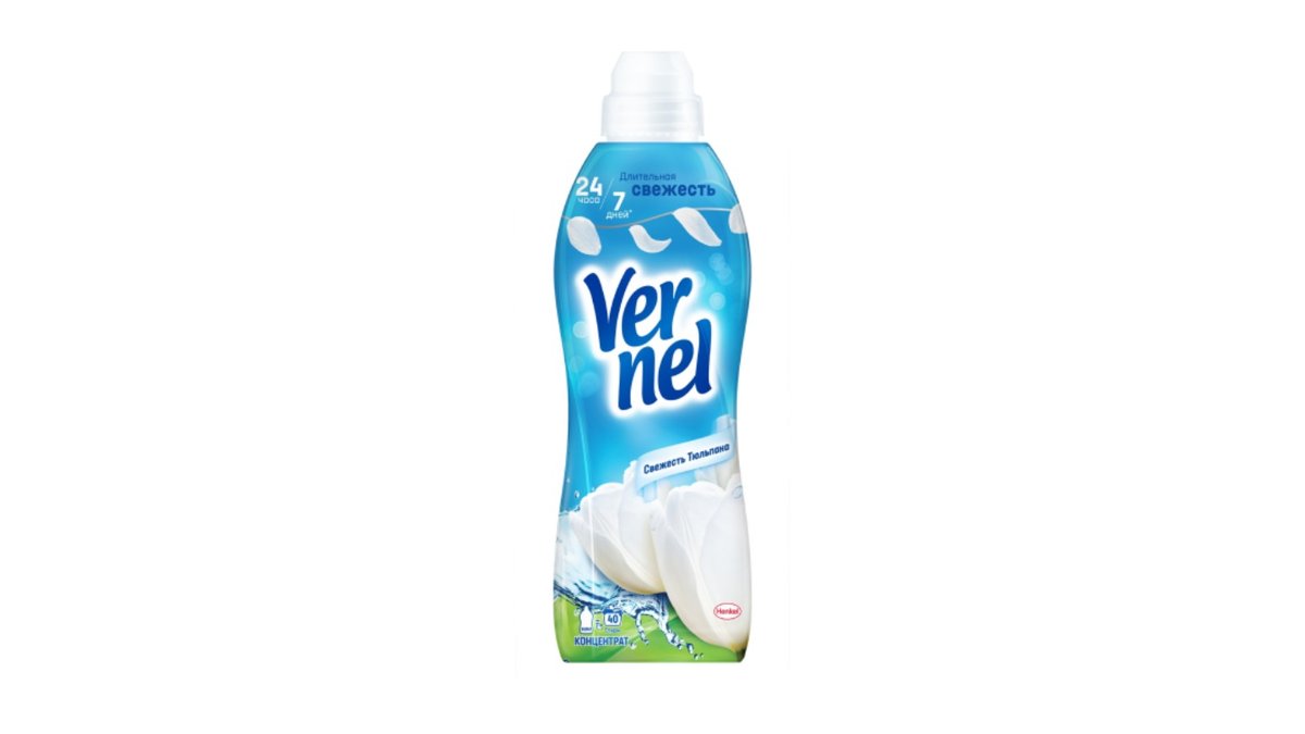 Кондиционер д/белья Vernel свежесть тюльпана 960мл