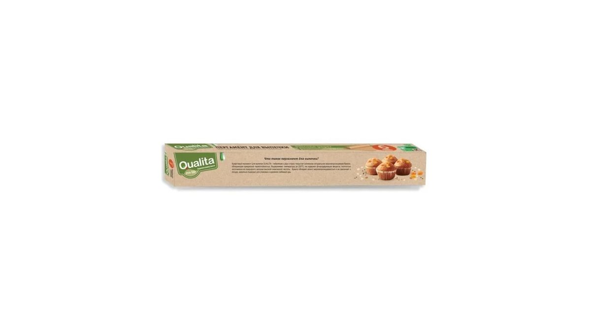 Qualita, пергамент для выпечки qualita 6м, шт.