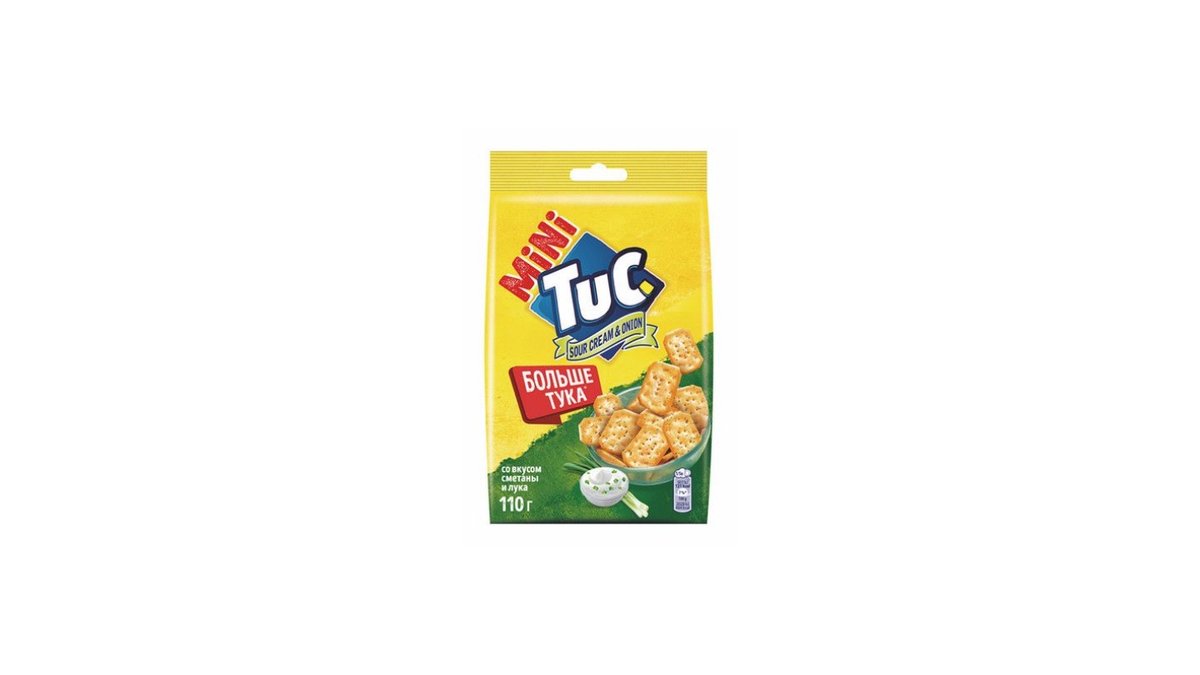 Крекер Tuc Mini сметана и лук 110 г