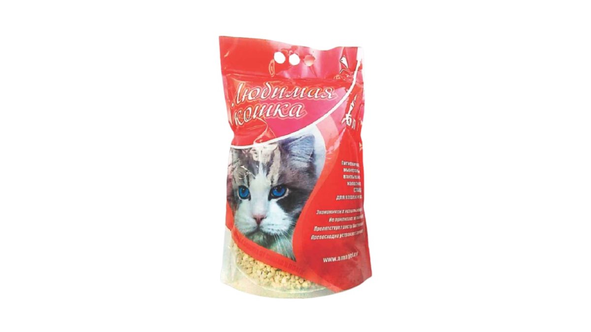 Наполнитель Любимая Кошка минеральный 5 л