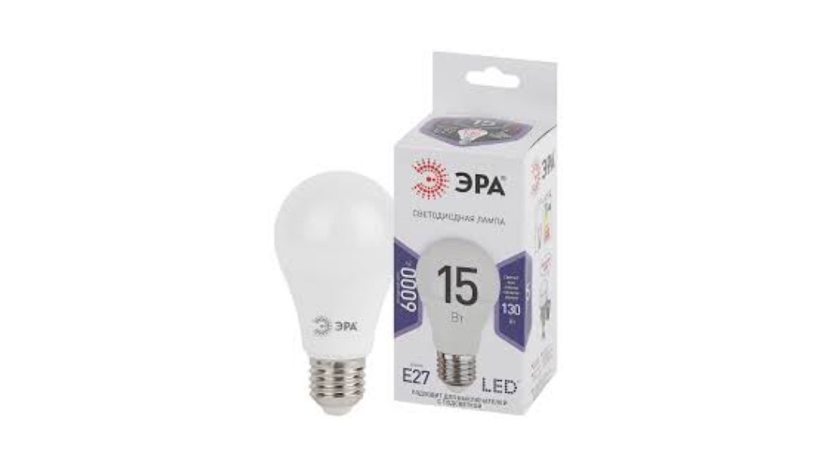 Лампа светодиодная Эра Led Smd A60 15 Вт E27