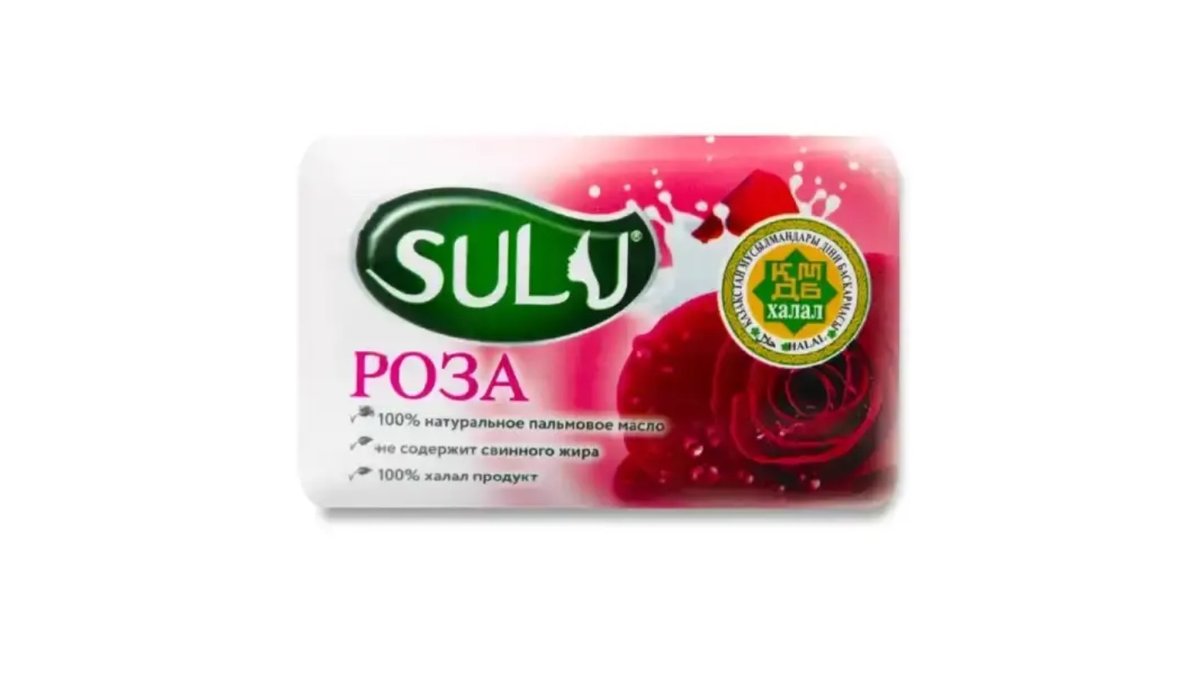 Мыло Sulu роза 5 штук 70 г