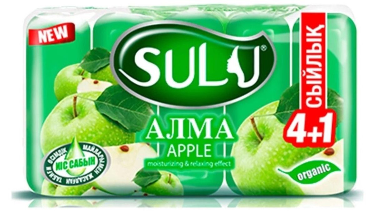 Мыло Sulu Яблоко 5 шт 70 г