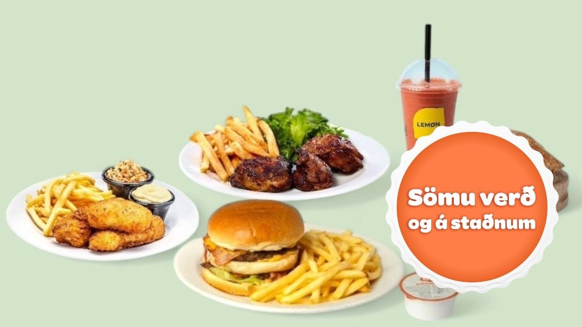 Image of Grill 66, Lemon mini & Olís - Gullinbrú