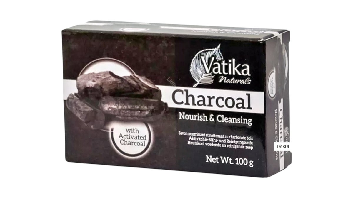 VATIKA CHARCOAL SOAP 100g