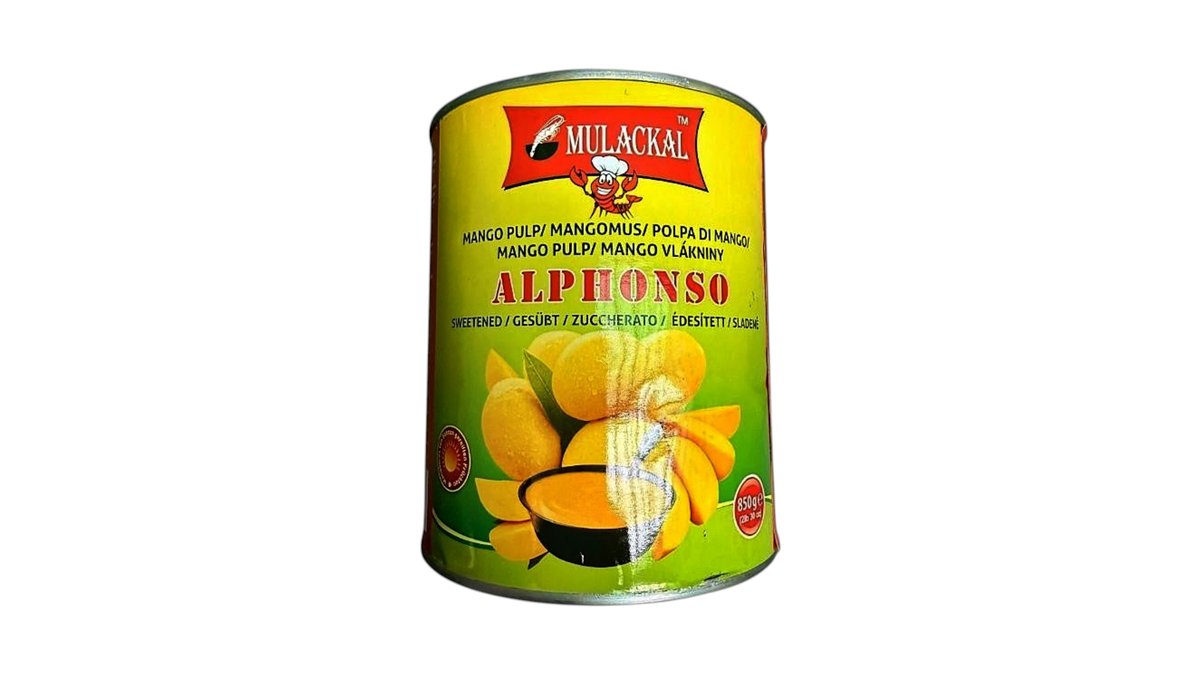 MULACKAL  ALPHONSO MANGO PULP 850G