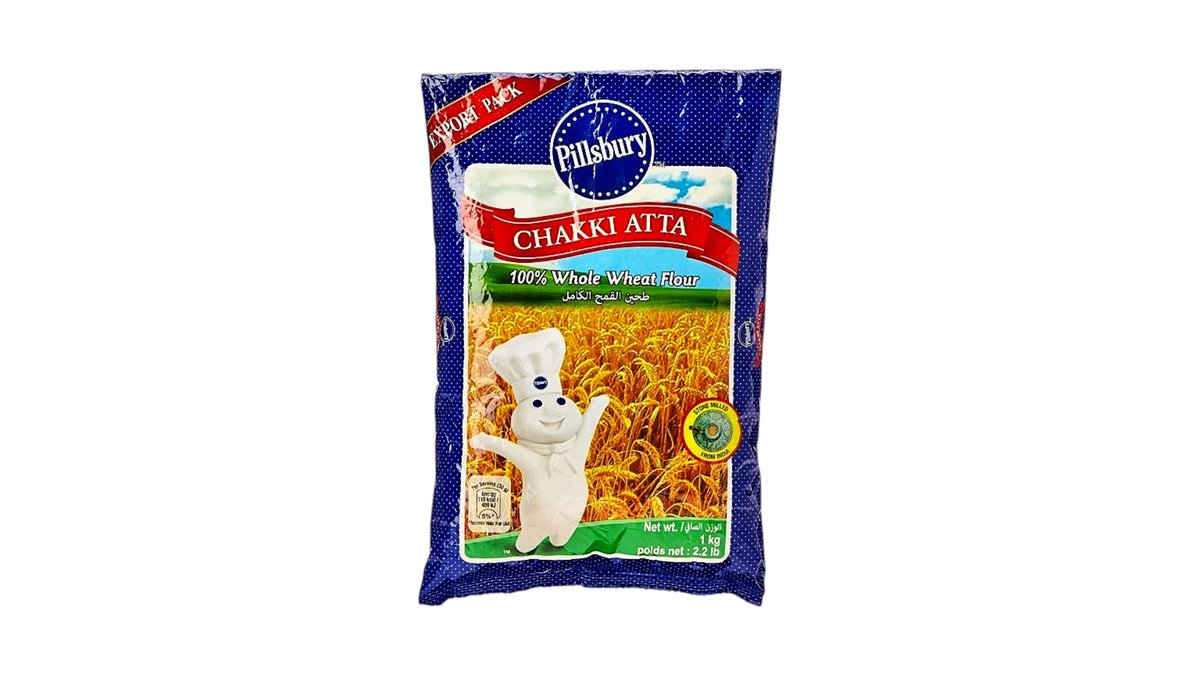 PILSBURY CHAKKI ATTA WHOLE WEAT FLOUR 1KG