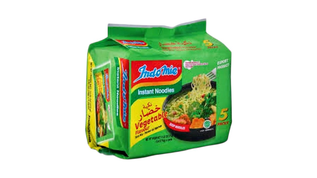 INDOMIE VEGETABLE FAMILY PACK 5PCS