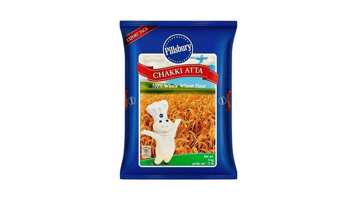 PILSBURRY CHAKKI ATTA WHOLE WHEAT FLOUR 5KG