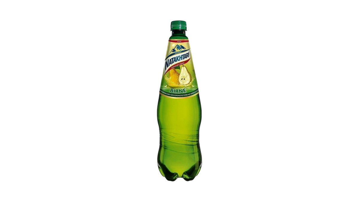 Voda Perlivá Hruška 1 l. "Natachtari"/ Вода Газ. Груша 1 л. "Натахтари"