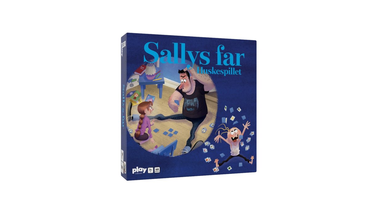 Andre Mærker Sallys far - Huskespillet 1 stk.