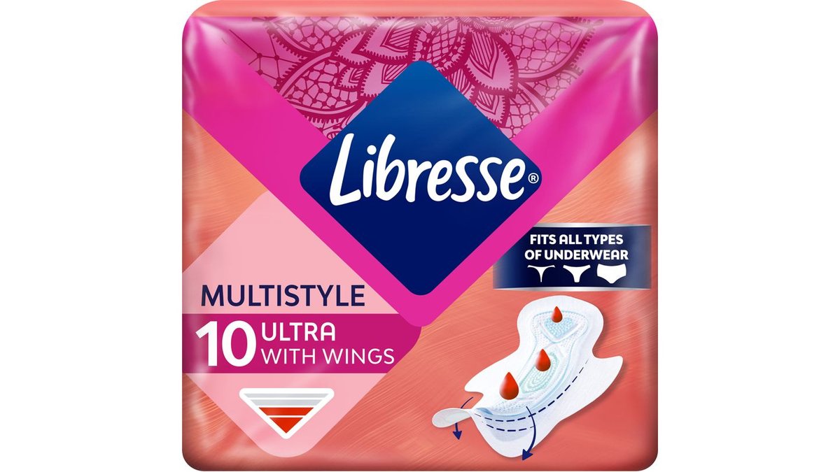 Libresse Bindor Multistyle, 10-pack
