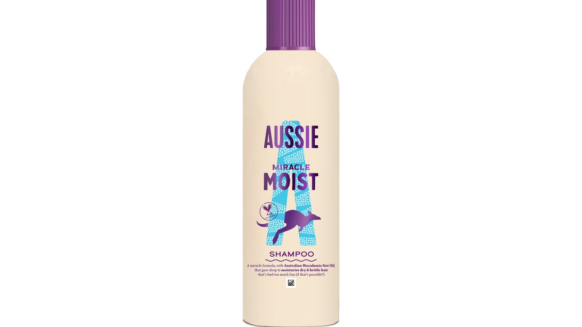 Aussie Miracle Moist Shampoo 300ml