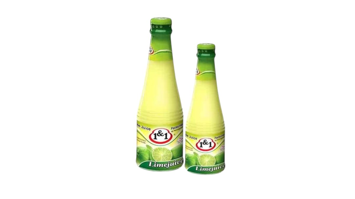 1&1 Limetkový Šťava 330 ml.