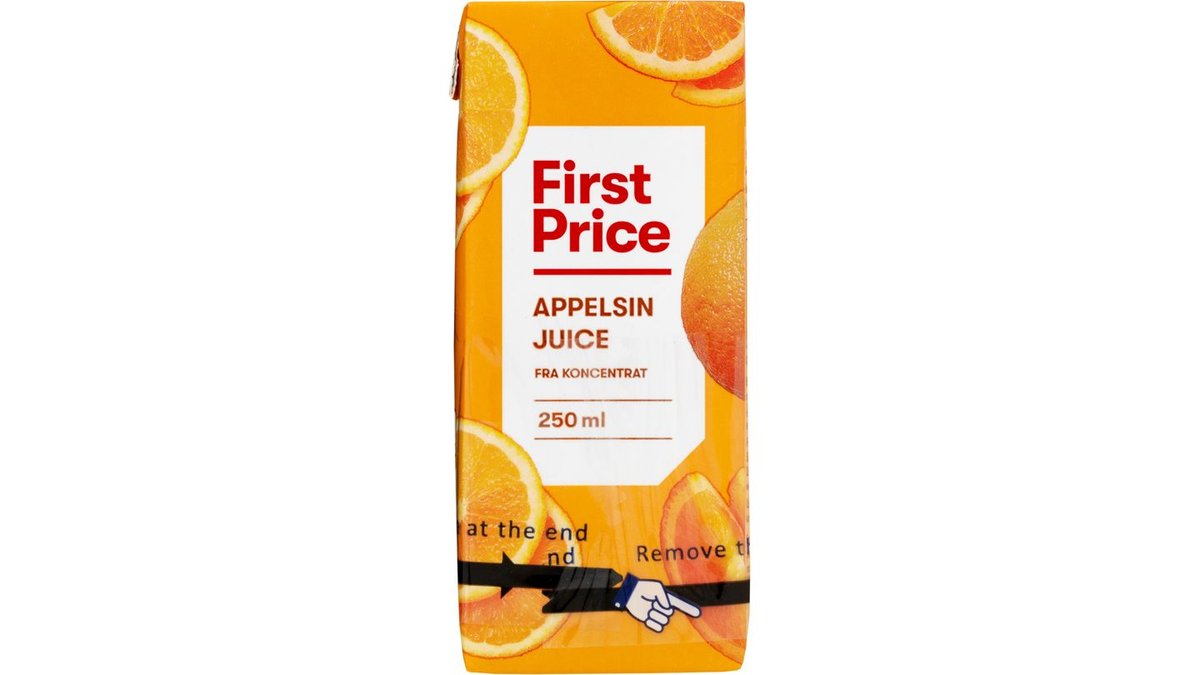 Fp Appelsin Juice 5X250 Ml 1250 Ml