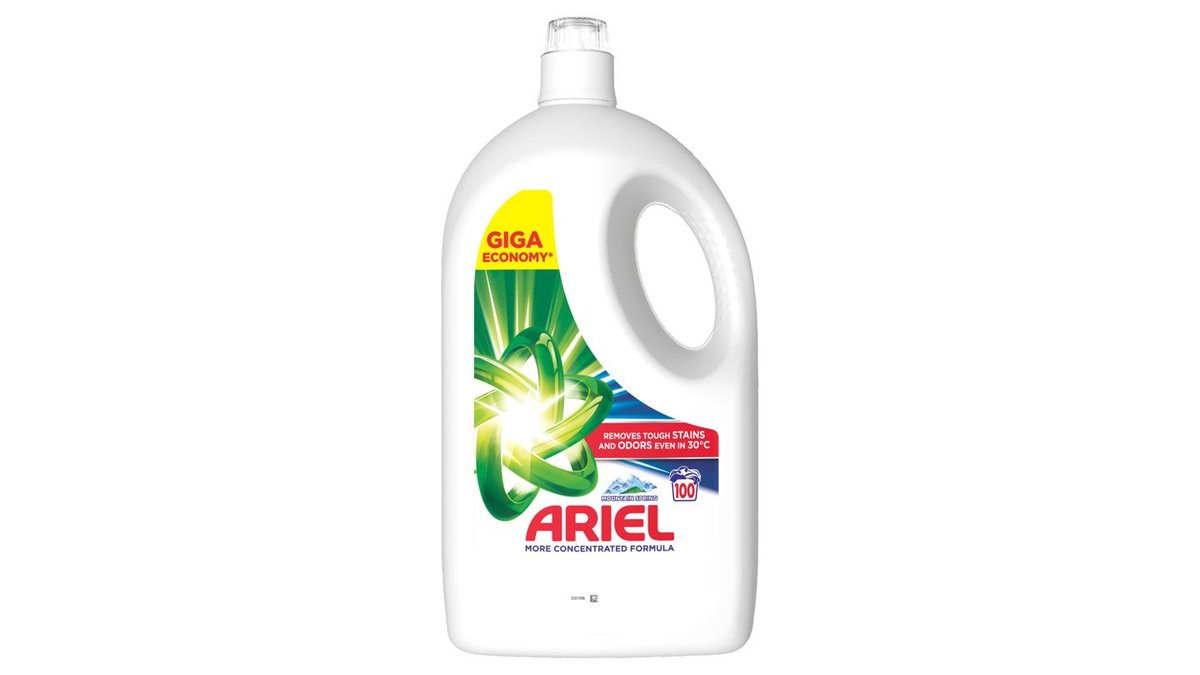 Ariel Tekutý prací prostriedok, 100 praní, Mountain Spring