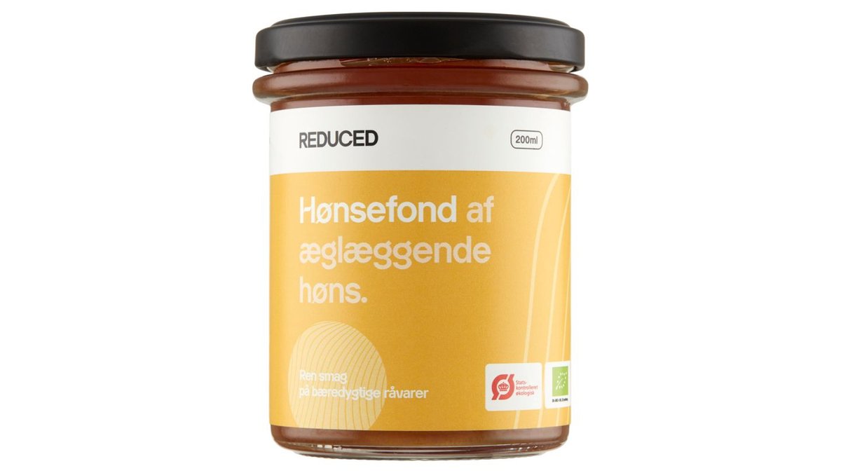 Økologisk hønsefond 200 ml