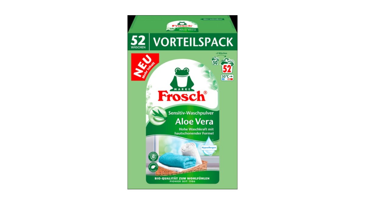 Frosch Sensitiv-Waschpulver Aloe Vera | Budni Conventstrae | Wolt