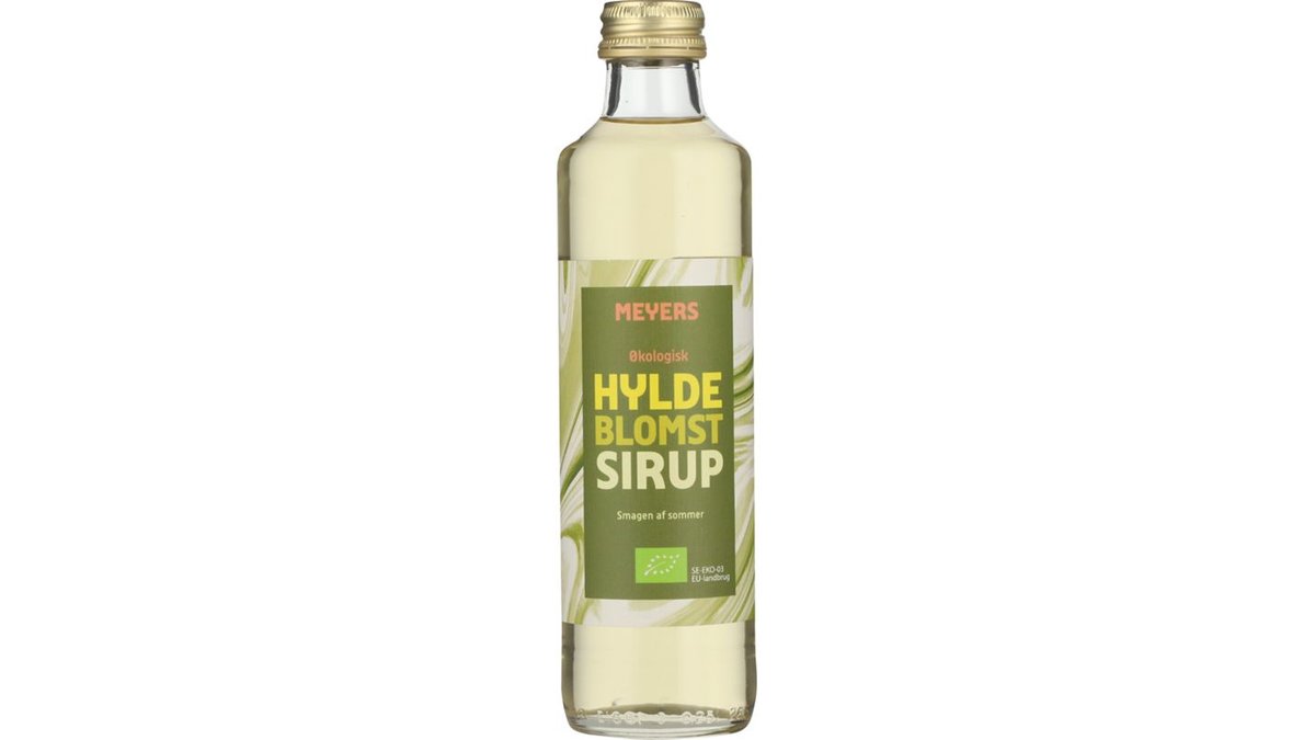 Økologisk Hyldeblomst sirup 250 ml