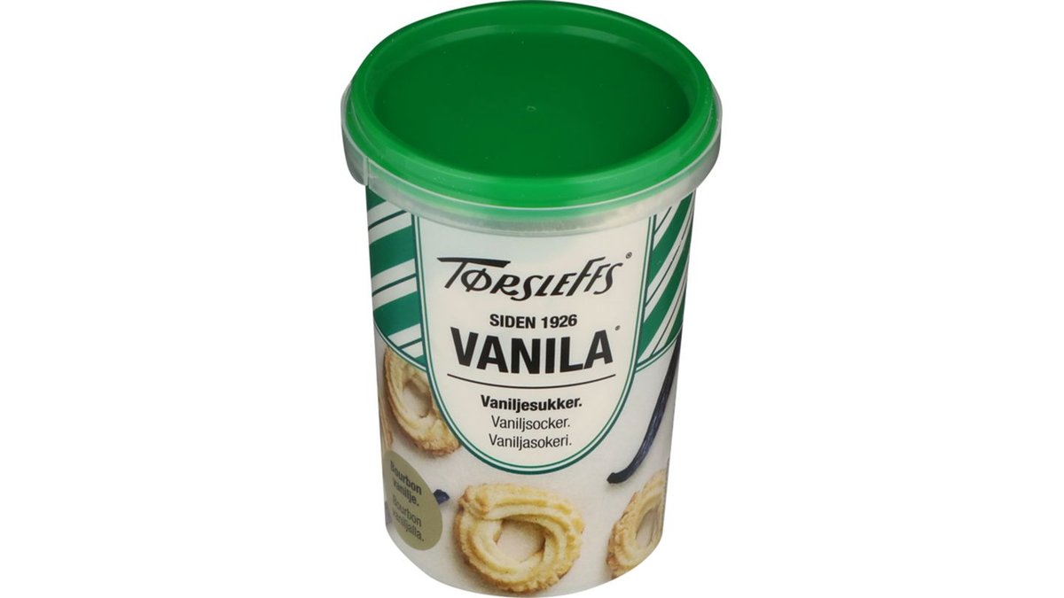 Vaniljesukker, Tørsleffs