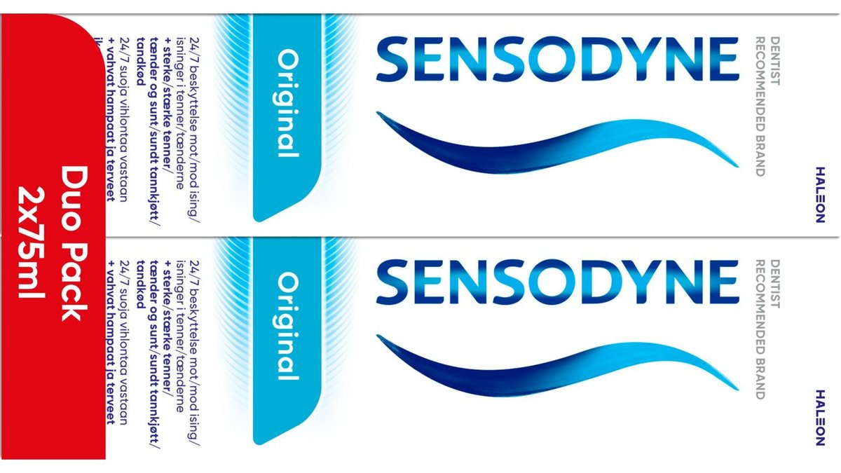 Original tandpasta, Sensodyne