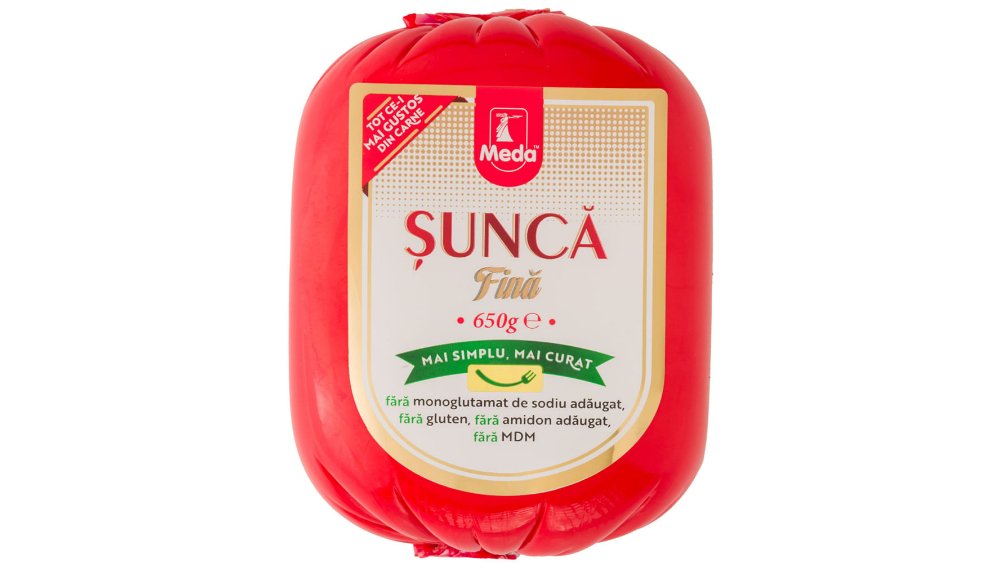 Sunca fina de porc Meda, 650 g | Auchan - Craiova | Wolt