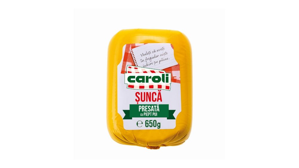 Sunca presata de pui Caroli, 650g | Auchan - Militari | Wolt
