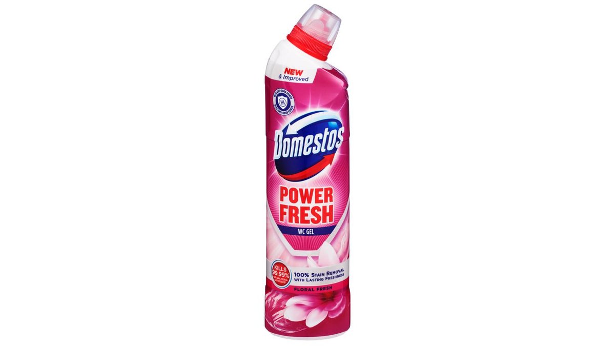 Domestos WC Rengjøring Fresh Power Floral, 750 ml