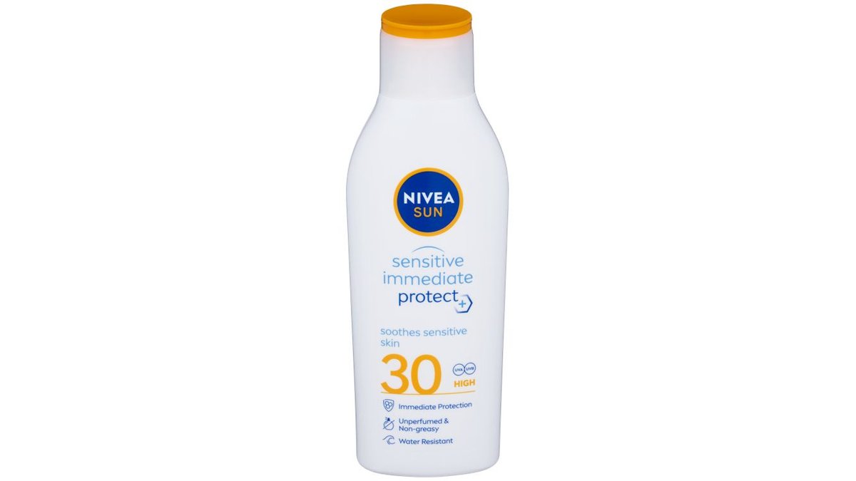 Nivea Solkrem 30 Sensitive Immediate Protect, 200 ml