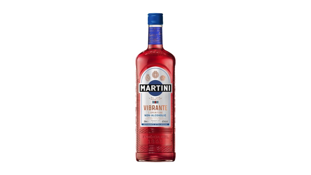 Martini & Rossi Vibrante nealkoholické, 0,75 l