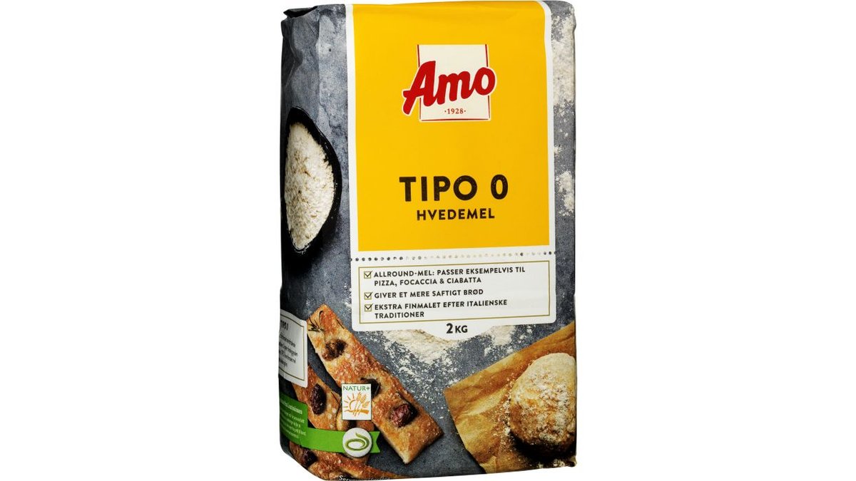 Tipo 0 hvedemel 2000 g
