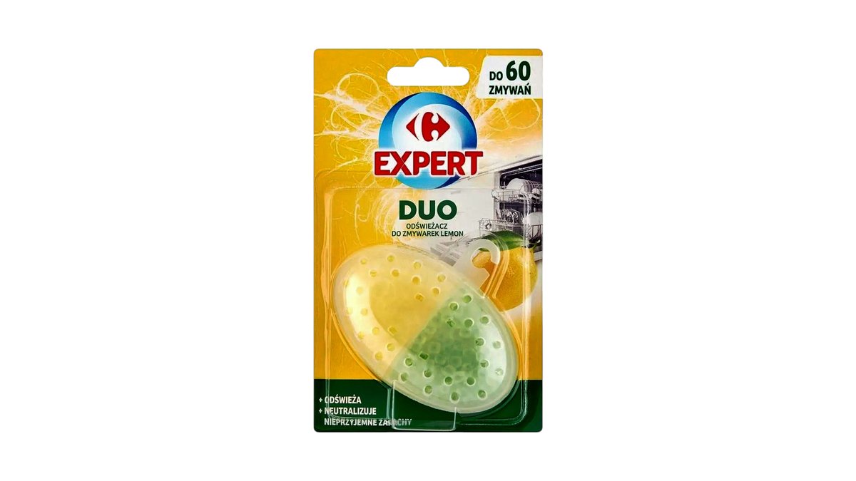 Expert duo odświeżacz do zmywarek lemon 60 zmywań