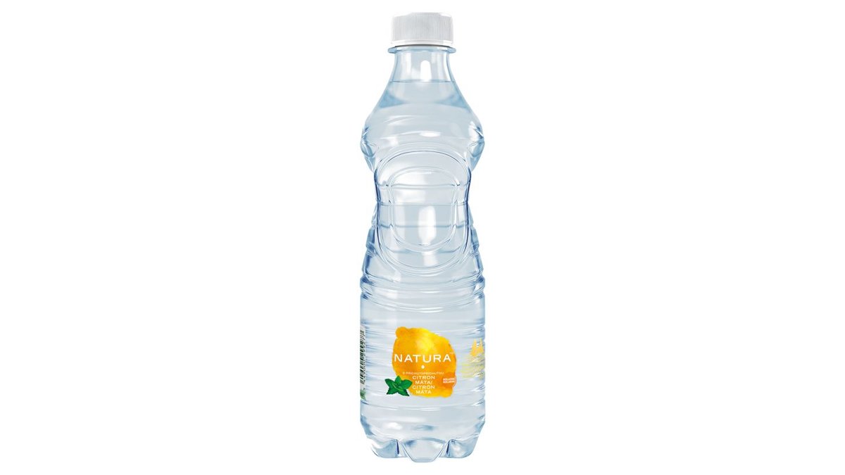 Natura S příchutí citron máta 500ml