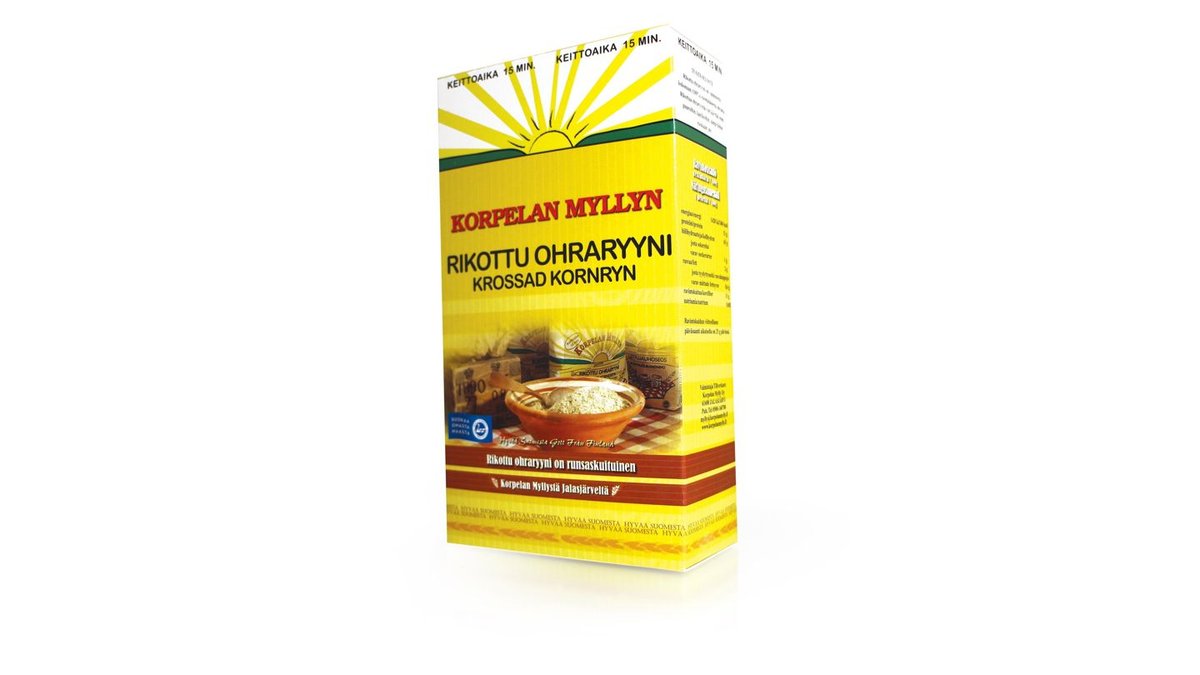 Korpelan Mylly rikottu ohraryyni 500g