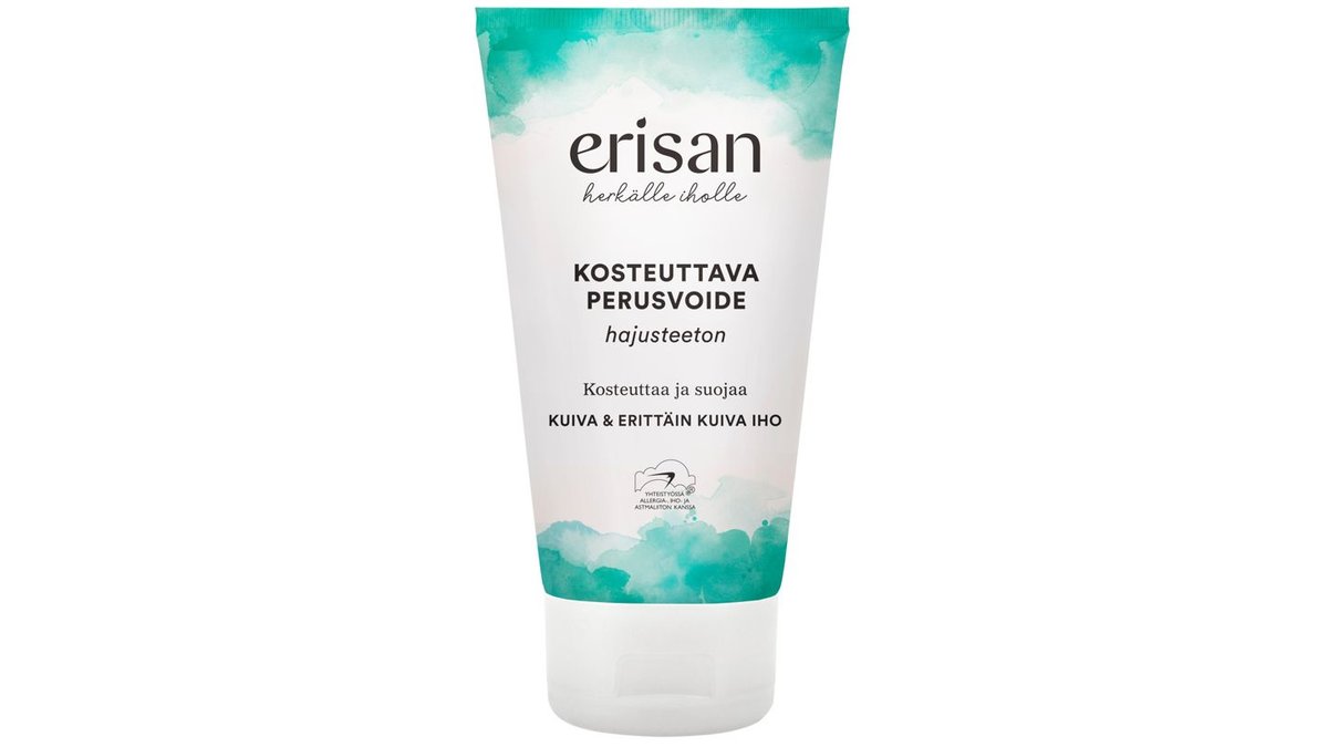 Erisan Hajusteeton Kosteuttava Perusvoide 150 ml
