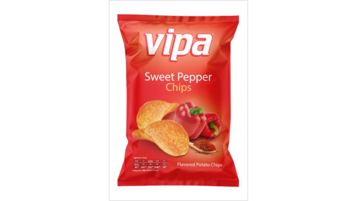 Vipa Chips Sweet Pepper 130Gr