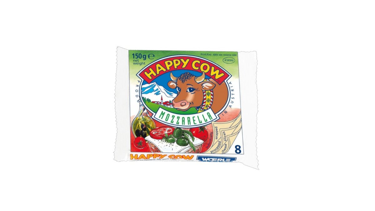 Happy Cow Mozzarella 150Gr