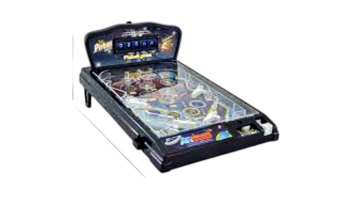Pinball Desktop Game Machine with Scorer and Lights and Music,Easy ...