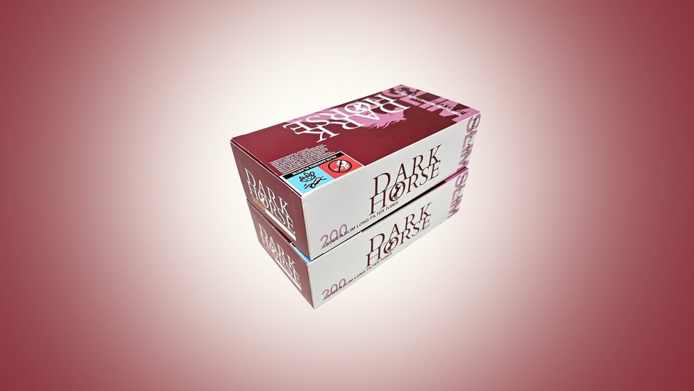 Dark Horse Super Slim Extra Long White Tipping 200 Tubes — əsas şəkil