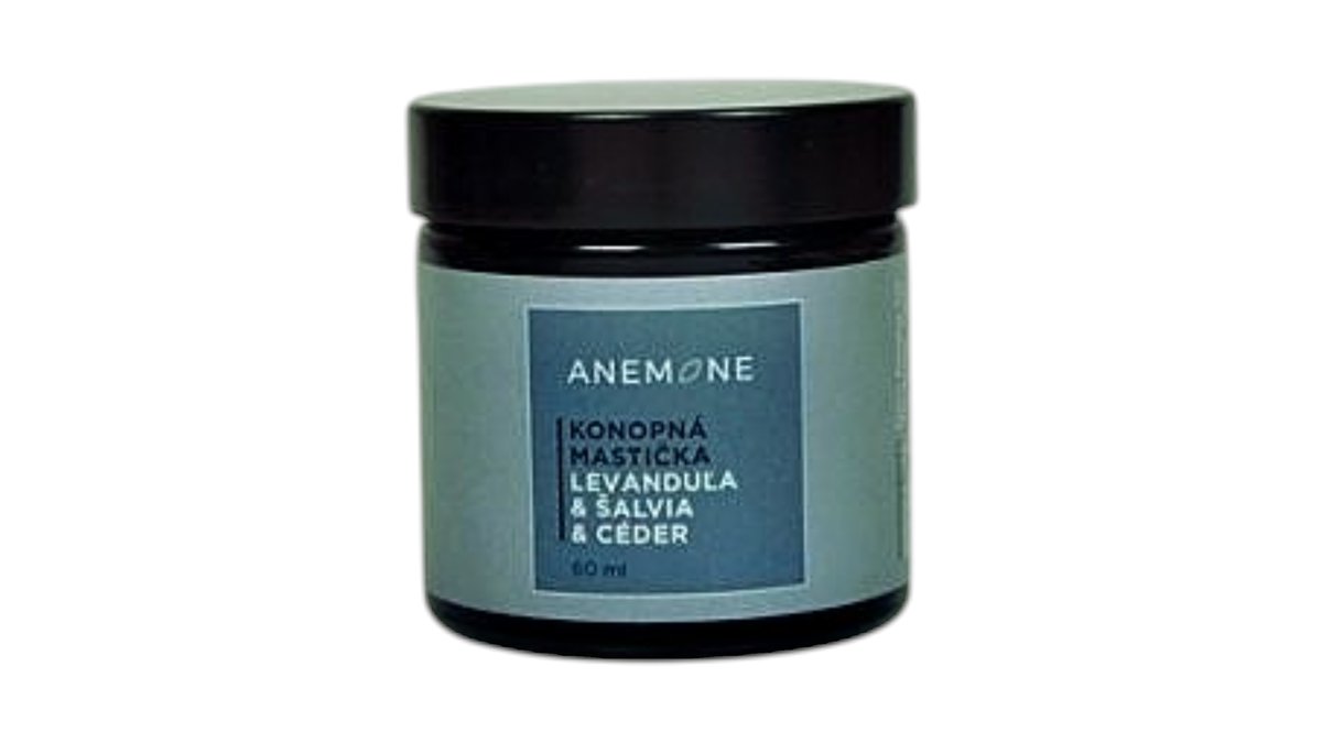 KONOPNÁ MASTIČKA LEVANDUĽA & ŠALVIA & CÉDER 60ml
