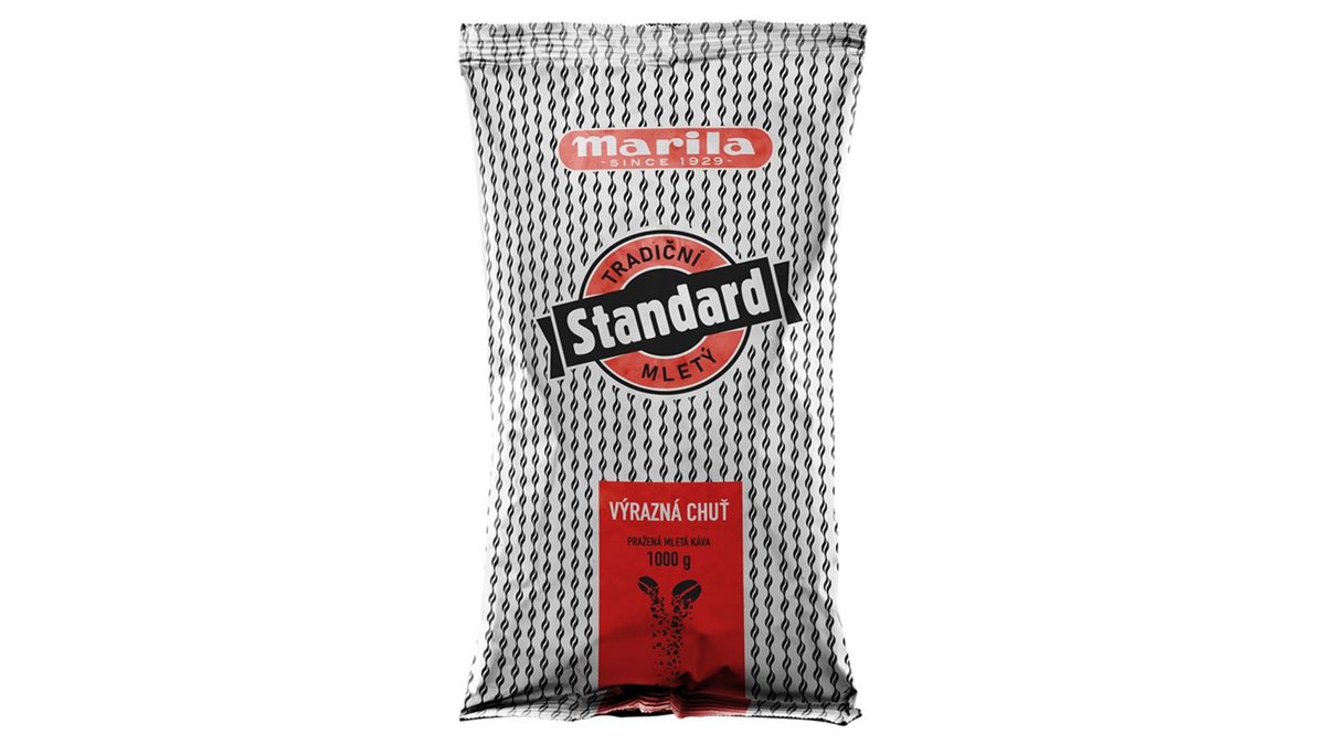 Marila Mletý Standard pražená mletá káva, 1 kg