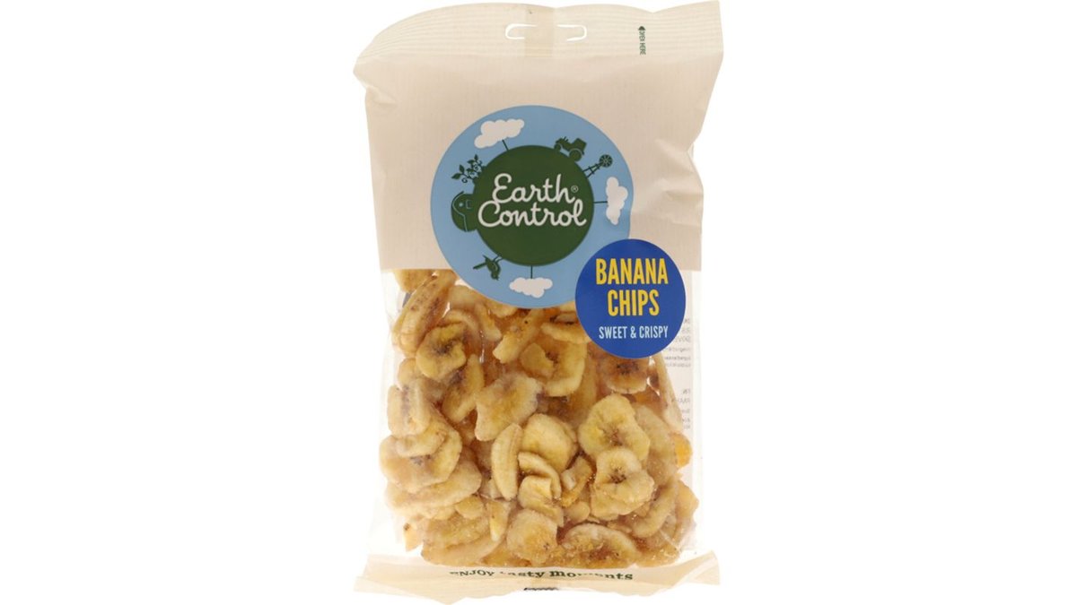 Earth Control Banaanilastut 150g