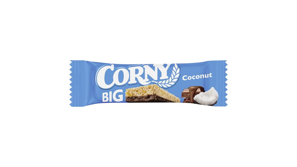 Corny Big Cereálna tyčinka s kokosom v mliečnej čokoláde 50 g