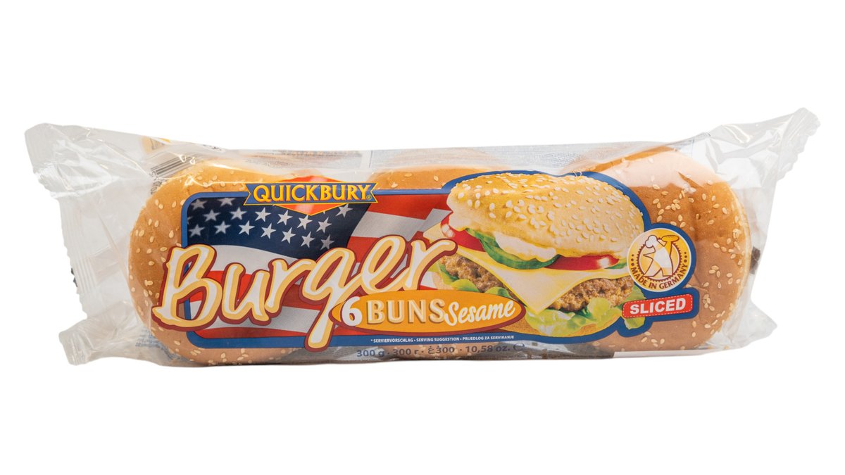 Burger Buns Sesame 300Gr